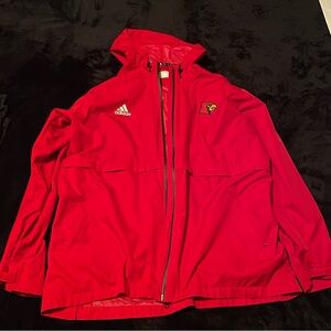 Louisville cardinals rain coat